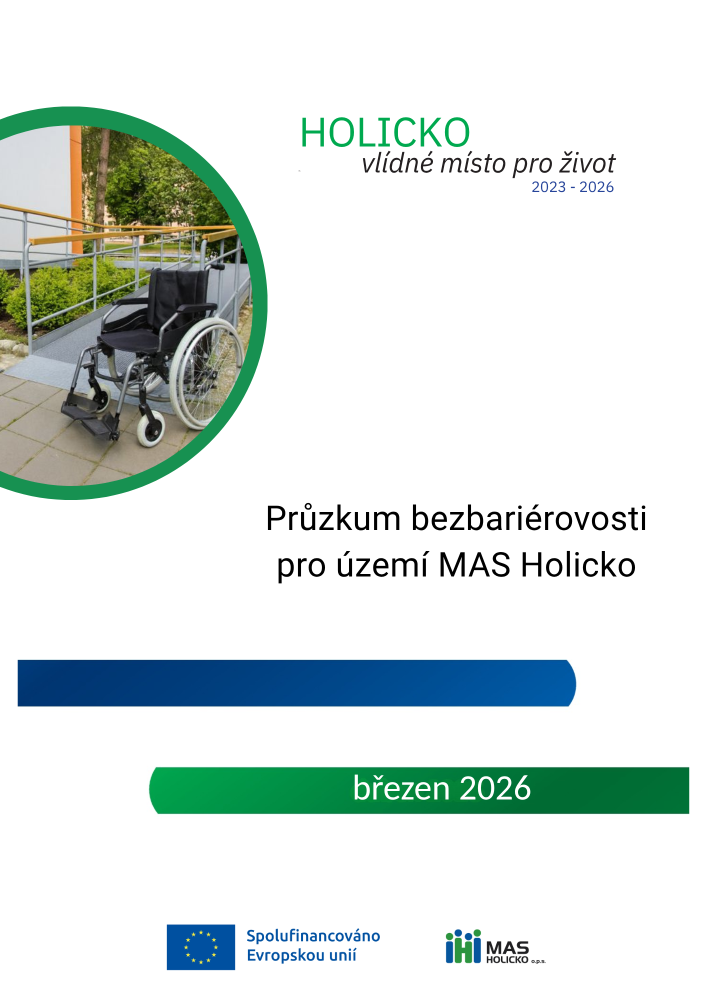 Průzkum bezbariérovosti pro území MAS Holicko